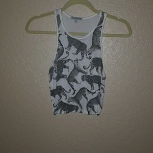 Cheetah print Crop top